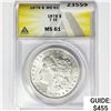 Image 1 : 1878 Morgan Silver Dollar ANACS MS61