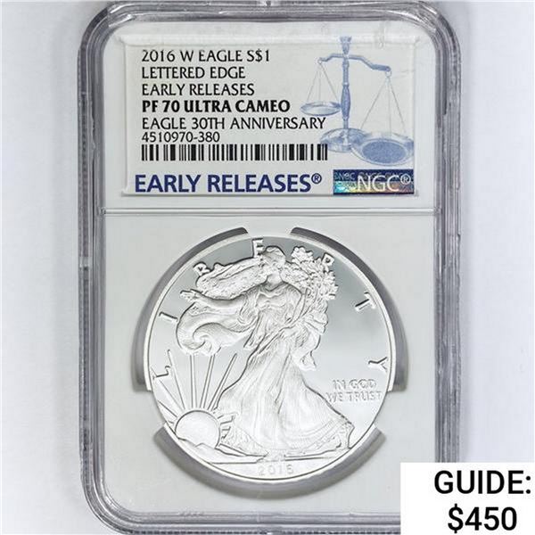 2016-W A.S.E NGC PF70 UC Ltrd Edge