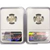Image 2 : [2] 1942-D Mercury Silver Dimes NGC MS66 FB