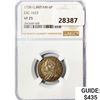 Image 1 : 1758 6P .09oz G.Britain Silver NGC VF25 ESC-1623