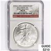 Image 1 : 2011 American Silver Eagle NGC MS70 25th Ann