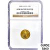 Image 1 : 2008 US 1/10oz Gold $5 Eagle NGC GEM UNC