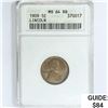Image 1 : 1909 Wheat Cent ANACS MS64 RB