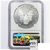 Image 2 : 2019-W American Silver Eagle NGC PF70 UC, 1st Day