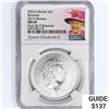 Image 1 : 2023 1oz G.B. S2£ NGC MS69 Q. Elizabeth II