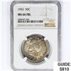 Image 1 : 1952 Franklin Half Dollar NGC MS66 FBL
