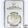 Image 1 : 1880-O Morgan Silver Dollar NGC MS61