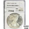 Image 1 : 1994-P American Silver Eagle NGC PF69 UC