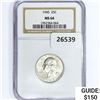 Image 1 : 1945 Washington Silver Quarter NGC MS66
