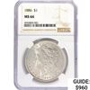 Image 1 : 1886 Morgan Silver Dollar NGC MS66