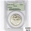 Image 1 : 1936-D San Diego Half Dollar PCGS MS65