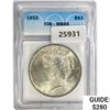 Image 1 : 1922 Silver Peace Dollar ICG MS65