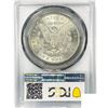 Image 2 : 1883-CC Morgan Silver Dollar PCGS MS62
