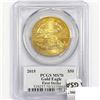 Image 2 : 2015 $50 1oz AGE Moy Signed PCGS MS70 1st Strike