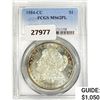 Image 1 : 1884-CC Morgan Silver Dollar PCGS MS62 PL