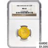Image 1 : 1883 20F .19oz Switzerland Gold NGC MS62