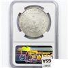 Image 2 : 1884-S Morgan Silver Dollar NGC AU55