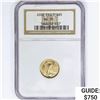 Image 1 : 2002 $5 1/10 oz American Gold Eagle NGC MS70