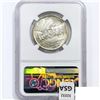 Image 2 : 1926 Oregon Trail Half Dollar NGC MS66