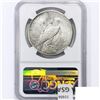 Image 2 : 1924-S Silver Peace Dollar NGC MS60