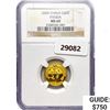 Image 1 : 2009 50Y 1/10oz China Gold Panda NGC MS69
