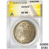 Image 1 : 1878-S Morgan Silver Dollar ANACS AU58