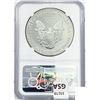Image 2 : 1993 American 1oz Silver Eagle NGC PF69 UC