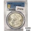 Image 1 : 1887-O Morgan Silver Dollar PCGS MS60