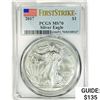 Image 1 : 2017 American 1oz Silver Eagle PCGS MS70