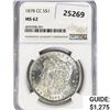 Image 1 : 1878-CC Morgan Silver Dollar NGC MS62