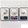 Image 2 : 2004 Set [3] American Silver Eagles NGC MS69