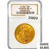 Image 1 : 1908 $20 Gold Double Eagle NGC MS62 No Motto