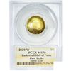 Image 2 : 2020-W Basketball HOF .25 Gold $5 PCGS MS70