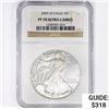 Image 1 : 2005-W American 1oz Silver Eagle NGC PF70 UC