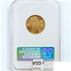 Image 2 : 1917 Netherlands .1947oz Gold 10 Gulden NGC MS65