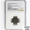 Image 1 : 1861-65 Civil War Shop Token NGC MS64 BN F-95A-2a
