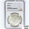 Image 1 : 1890-O Morgan Silver Dollar NGC MS62