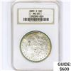 Image 1 : 1880-S Morgan Silver Dollar NGC MS65
