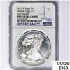 Image 1 : 2021-W American 1oz Silver Eagle NGC PF70 UC 1st R