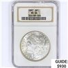 Image 1 : 1887 Morgan Silver Dollar NGC MS66