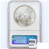 Image 2 : 1887 Morgan Silver Dollar NGC MS66
