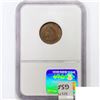 Image 2 : 1863 NY Civil War Shop Token NGC MS65 BN 630L-9a