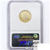 Image 2 : 1992-W US Olympic .25oz Gold $5 NGC MS70