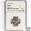 Image 1 : 1935-D Buffalo Nickel NGC MS64