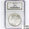 Image 1 : 1883-CC Morgan Silver Dollar NGC MS65