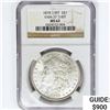 Image 1 : 1878 7/8TF Morgan Silver Dollar NGC MS62 VAM-37