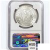 Image 2 : 1878 7/8TF Morgan Silver Dollar NGC MS62 VAM-37