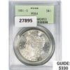 Image 1 : 1881-S Morgan Silver Dollar PCGS MS64