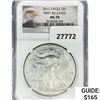 Image 1 : 2012 American Silver Eagle NGC MS70
