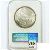 Image 2 : 1885-O Mercury Silver Dollar NGC MS65